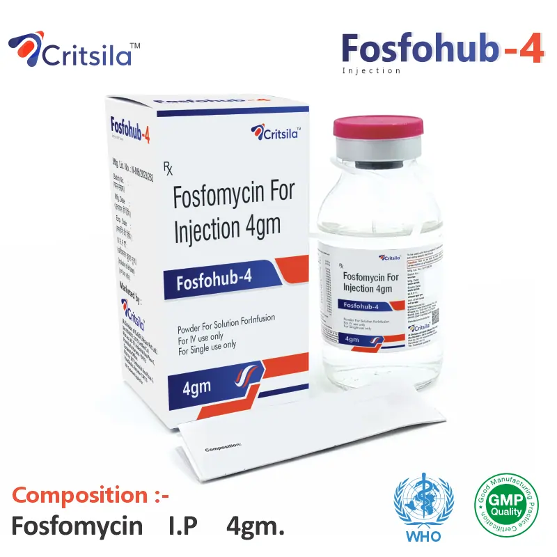 Fosfomycin 4 gm Injection PCD Pharma Franchise